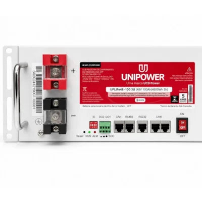 Bateria De Lítio(Lifepo4) Unipower 48v 100ah En