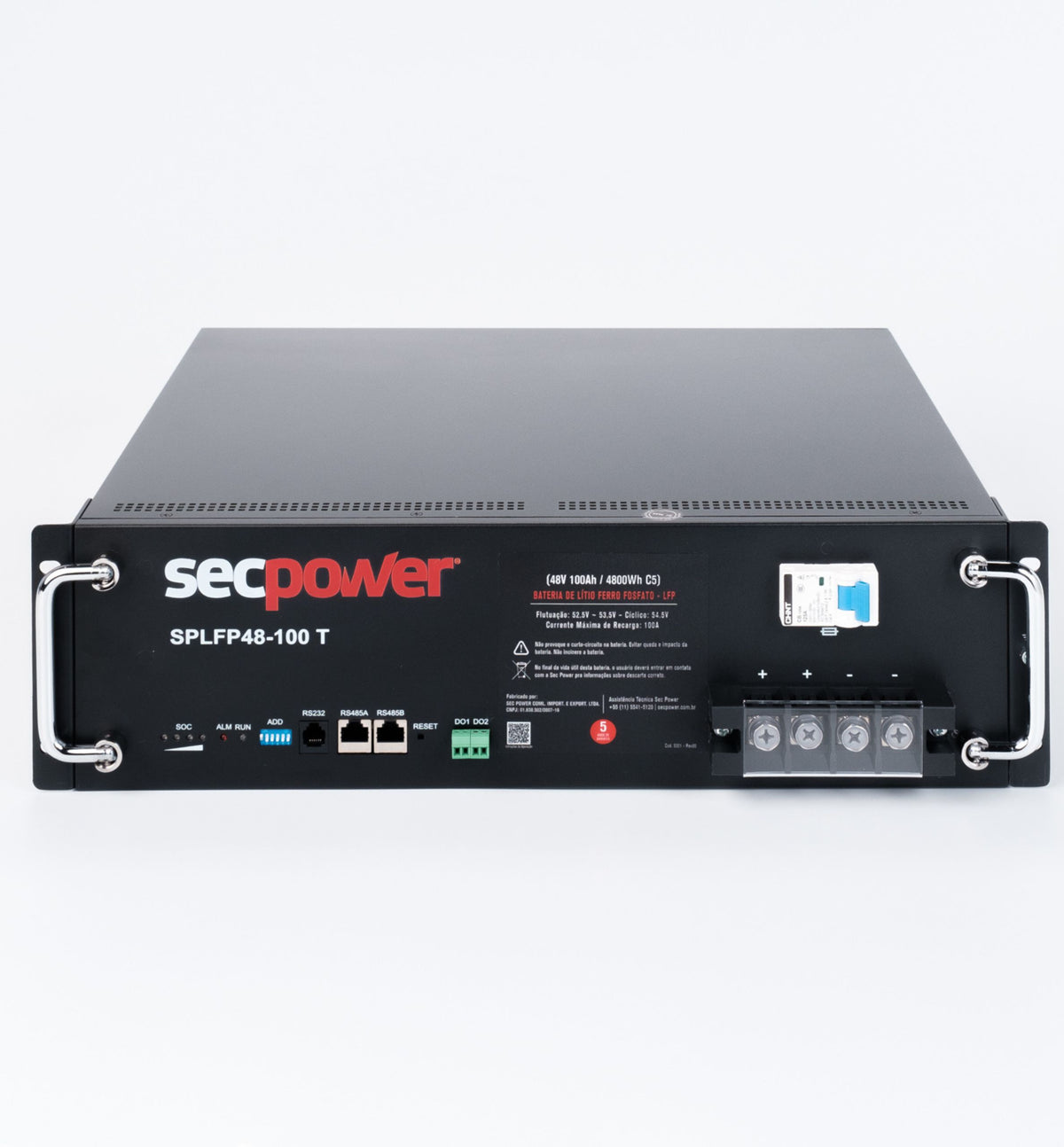 Bateria SecPower LiFePO4 R19 48V 100A