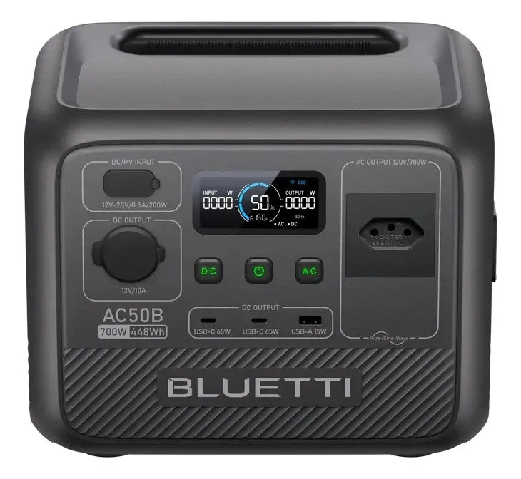 Central elétrica portátil Bluetti AC50b 700w - 448wh