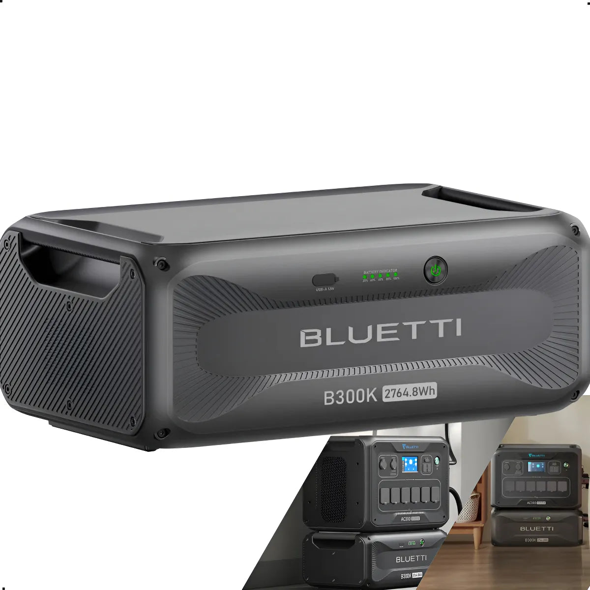 Bateria Expansão Energia Bluetti Residencial B300k - 2765wh