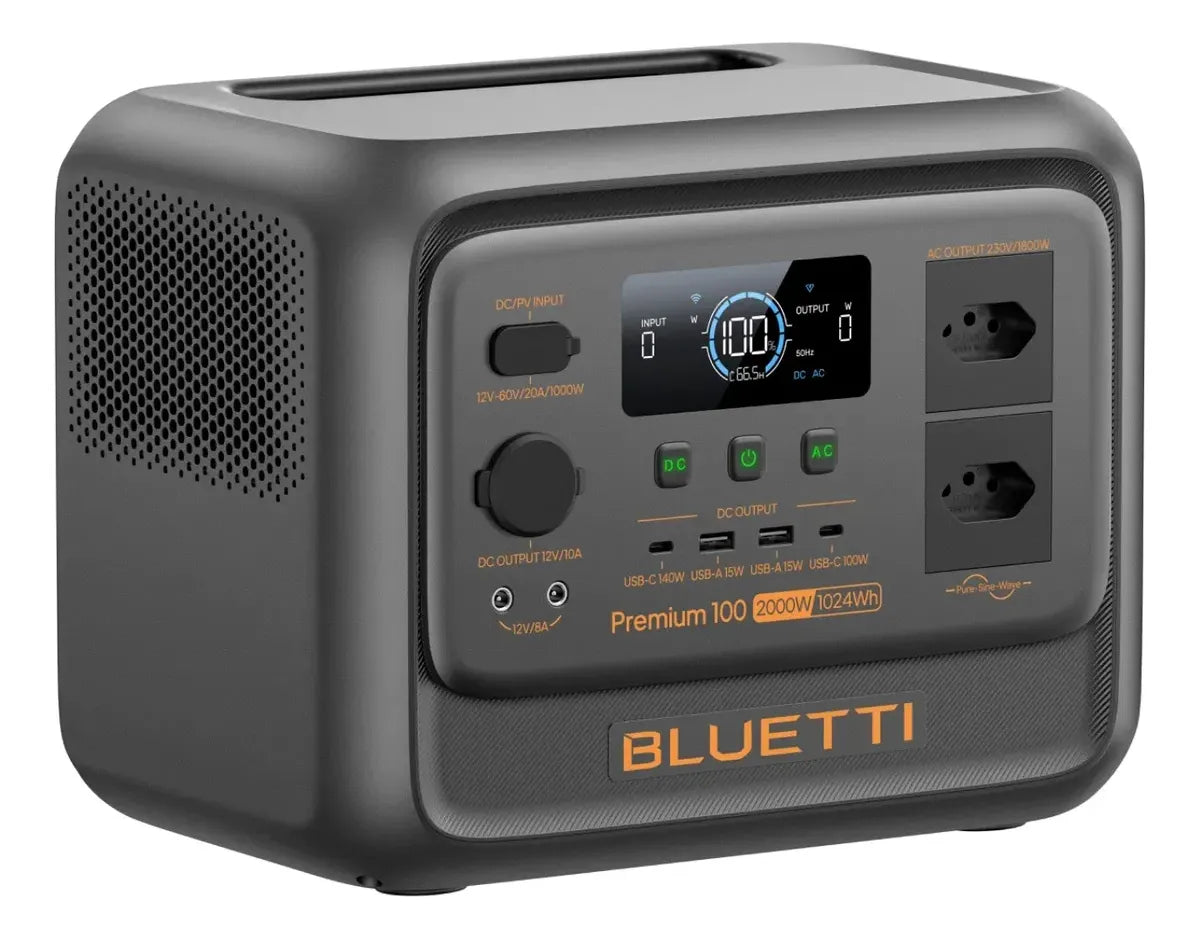 Gerador Energia Bluetti Elite Premium 100 2000w 1024wh 220v