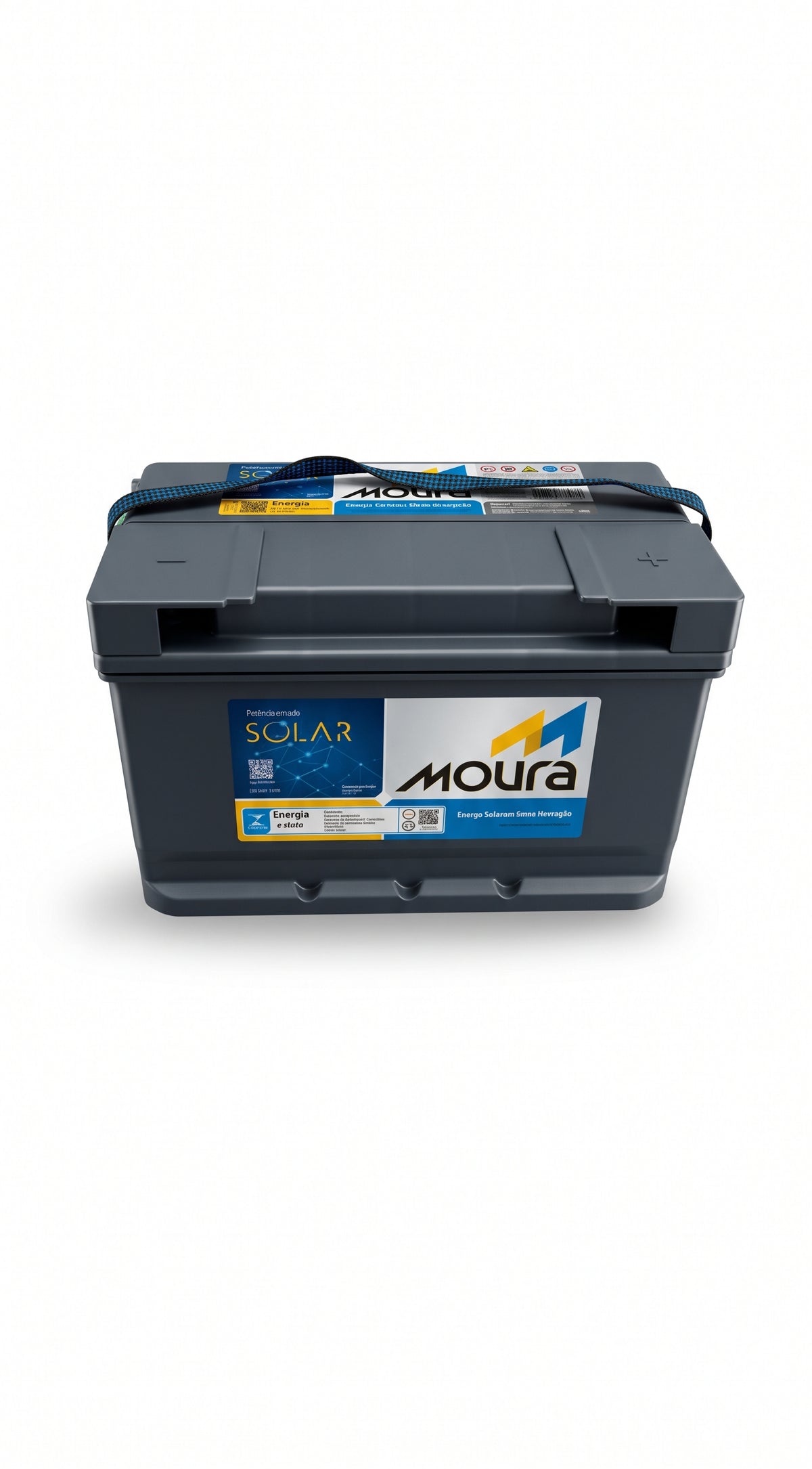 Bateria Estacionária Moura Solar 12MS68 12V 68Ah